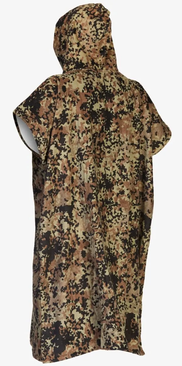 Poncho Billabong Mens Hooded camo
