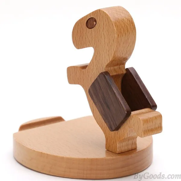 Practical Gift Cute Wood Horse Mobile Phone Holder
