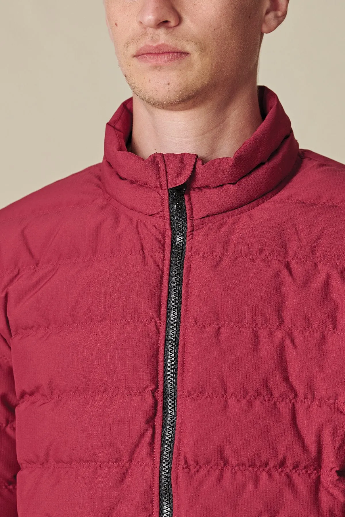 PRIME DOWN JACKET  RHUBARB