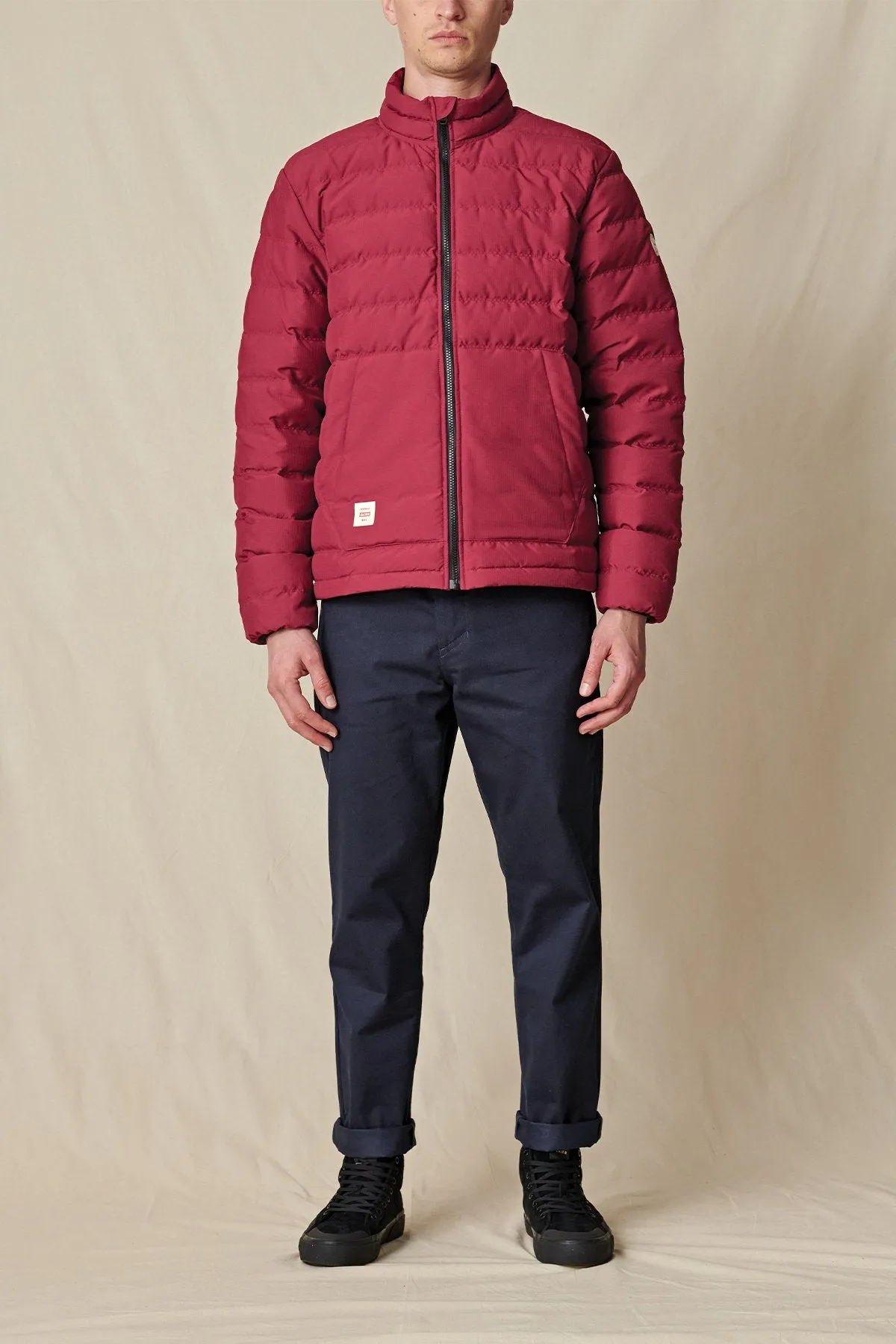 PRIME DOWN JACKET  RHUBARB