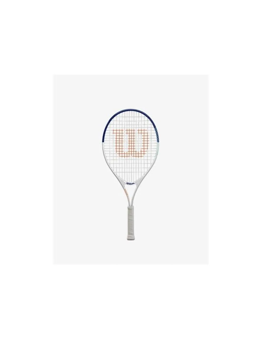 Raqueta de Tenis Wilson Roland Garros Elite Kit Infantil Blanco/Azul