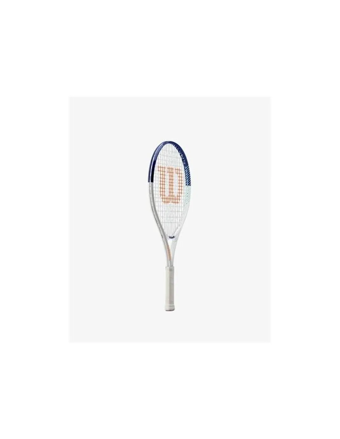 Raqueta de Tenis Wilson Roland Garros Elite Kit Infantil Blanco/Azul