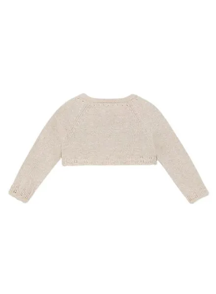 Rebeca Tricot Mayoral Básica Beige Para Bebé