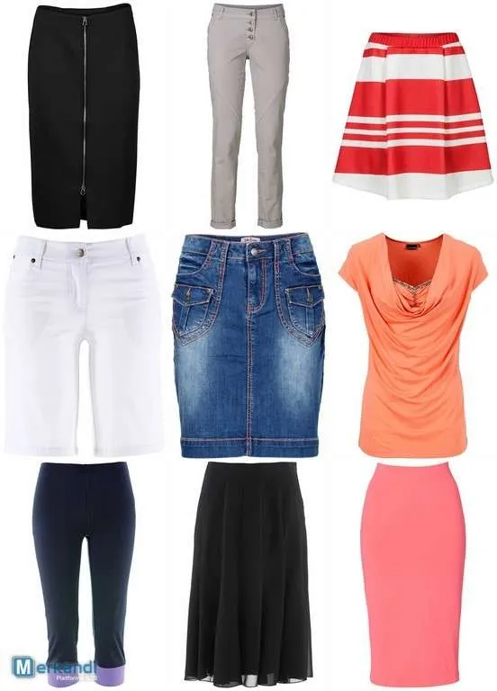 Ropa de mujeres de excedentes