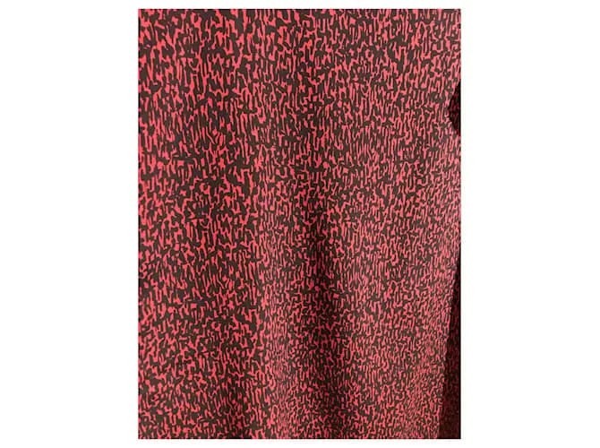 SAINT LAURENT Pañuelos T.  Seda Roja 