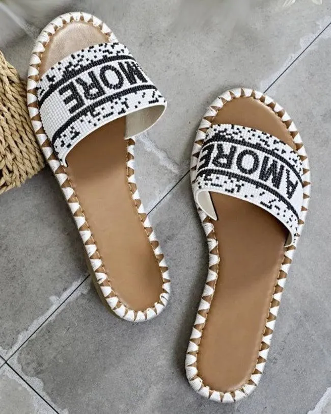 SANDALIAS DE MUJER ESTILO MULE  AMORE