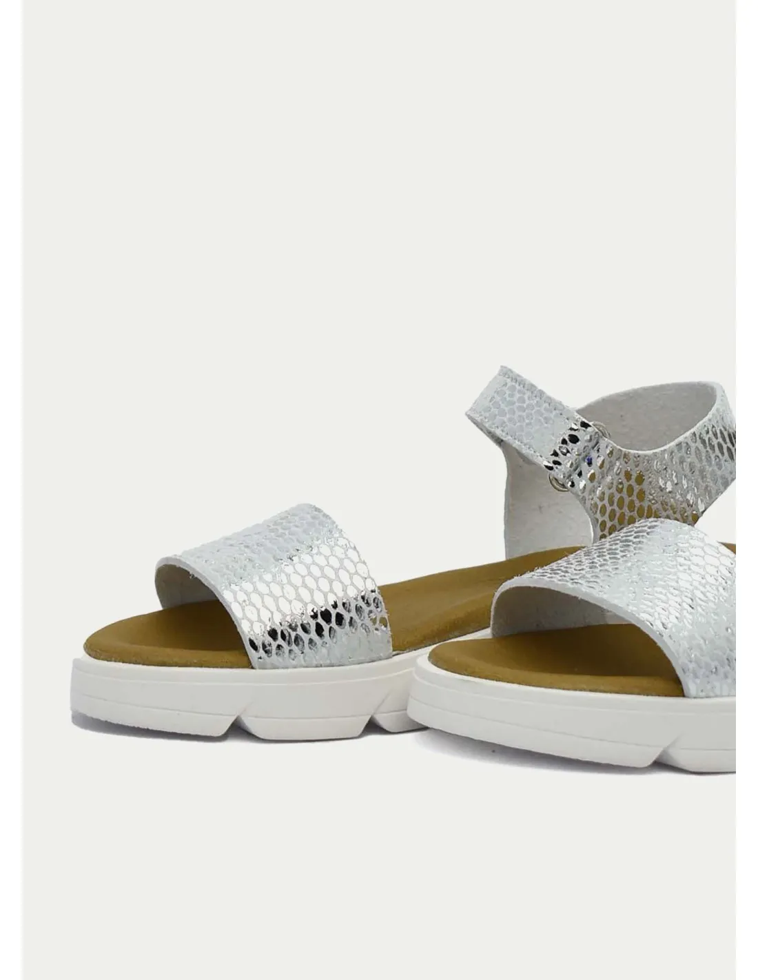 SANDALIAS GUXS 1243 PLATA 