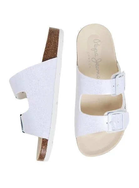 Sandalias Pepe Jeans Oban Bay Blanco para Niña