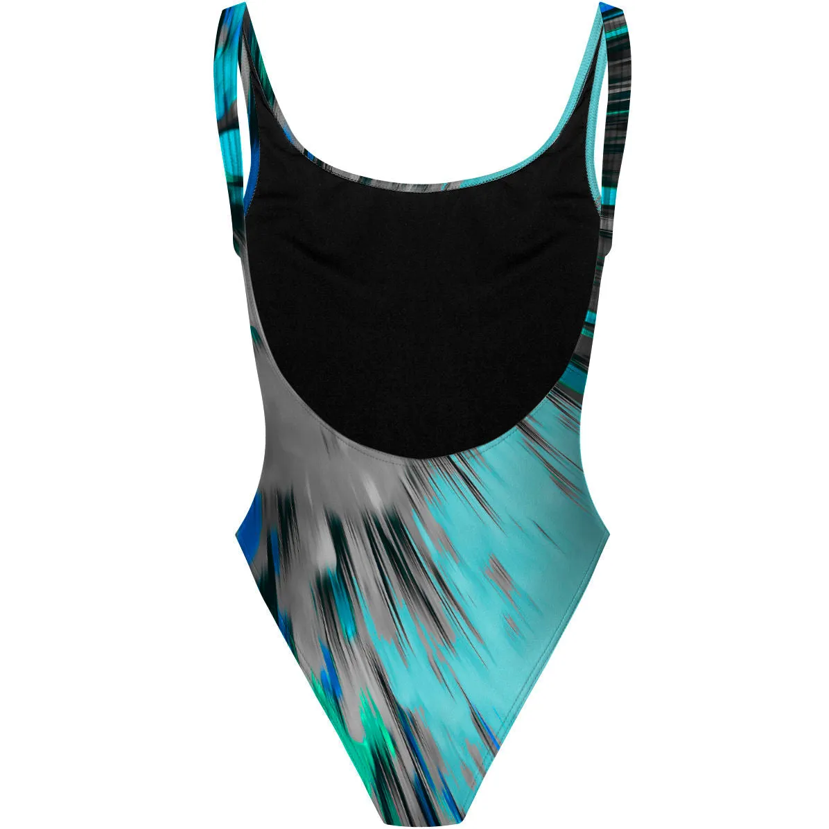 SAPPHIRE  HIGH HIP ONE PIECE SWIMSUIT