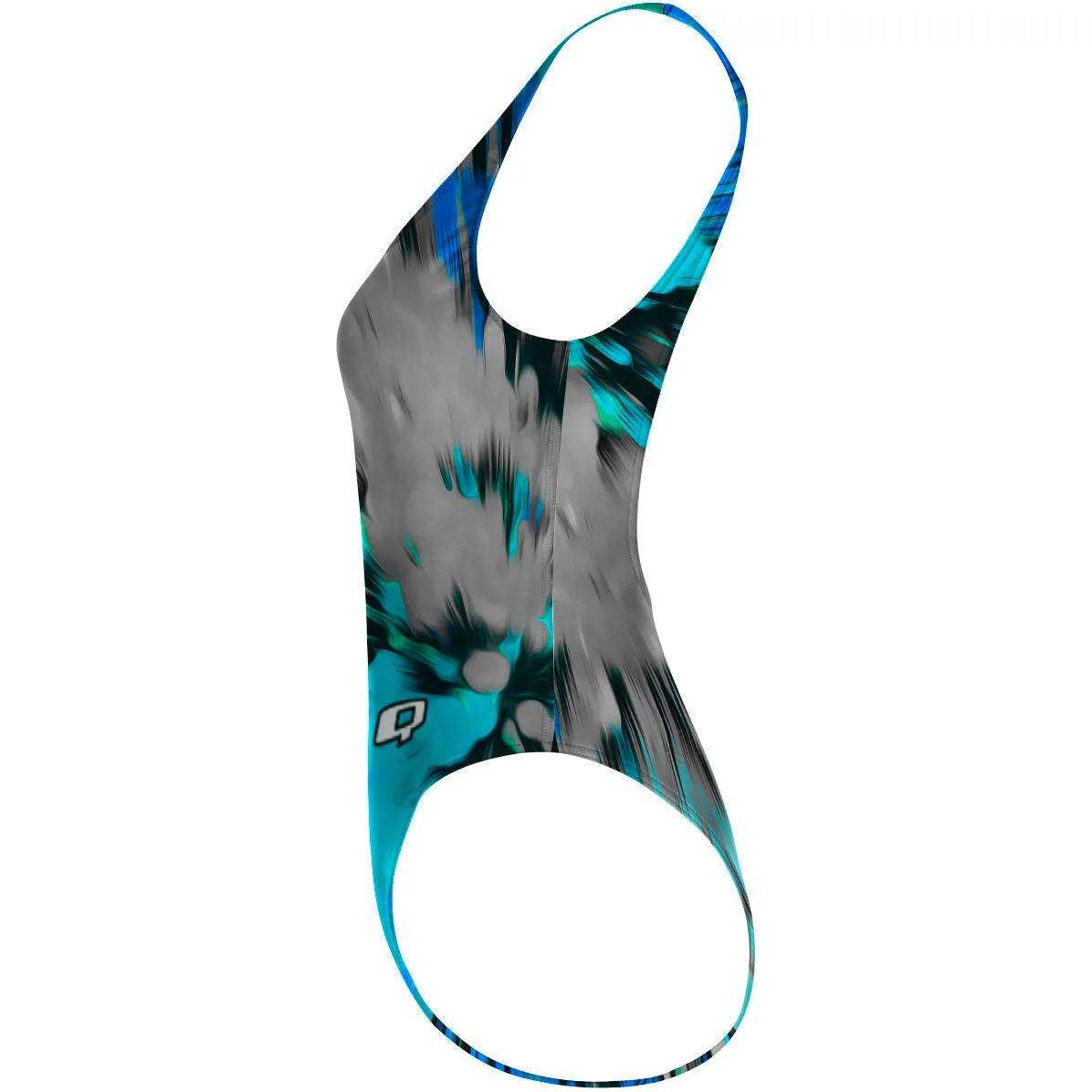 SAPPHIRE  HIGH HIP ONE PIECE SWIMSUIT
