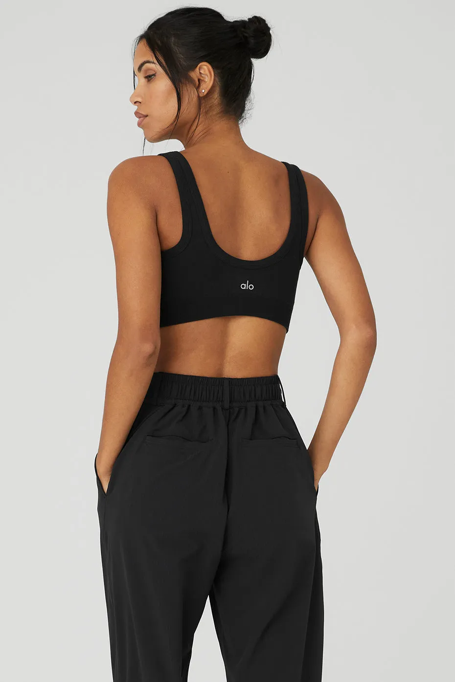 SEAMLESS CHOSEN BRA  BLACK