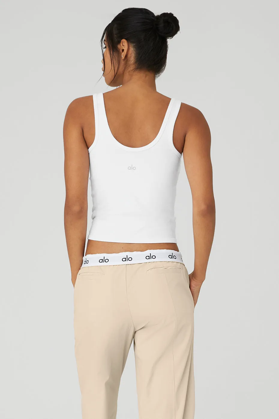 SEAMLESS CHOSEN TANK  WHITE