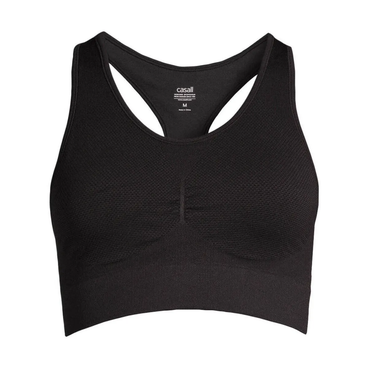 Seamless soft sports bra