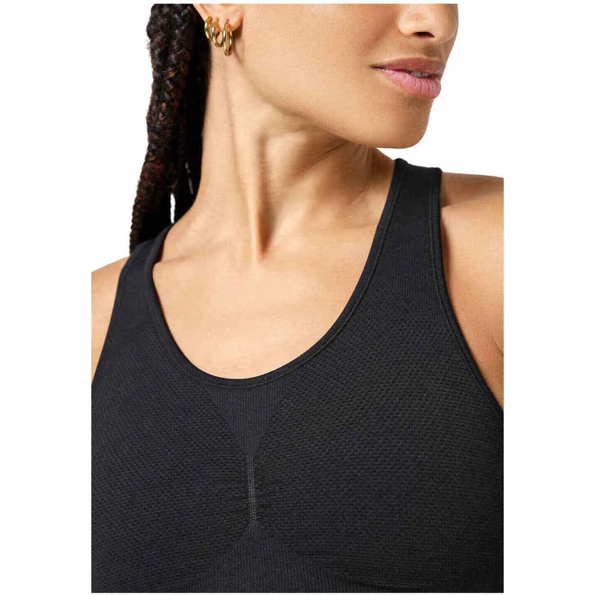 Seamless soft sports bra