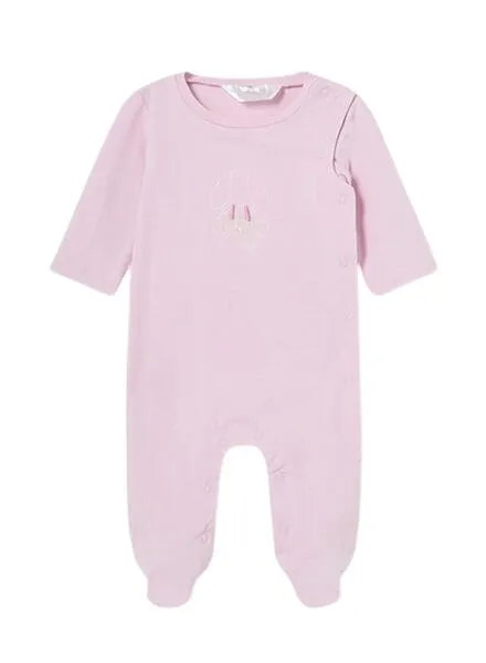 Set Pelele Body Mayoral Rosa Para Bebé