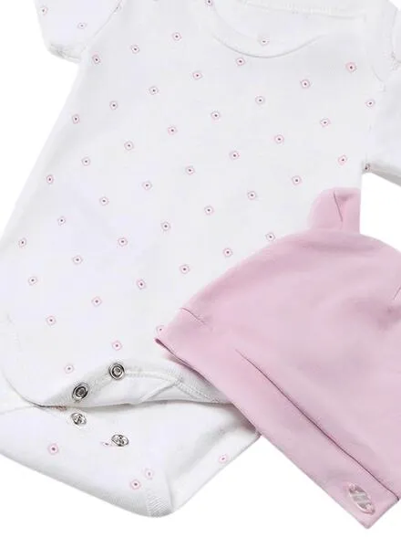 Set Pelele Body Mayoral Rosa Para Bebé