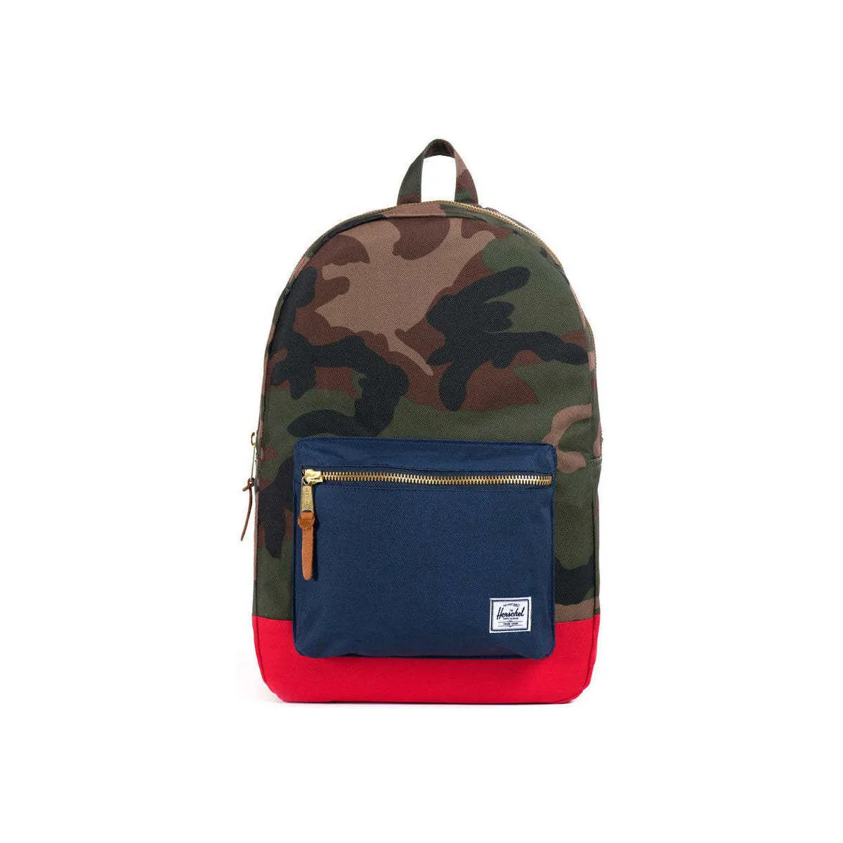 Settlement Woodland Camo Navy Red