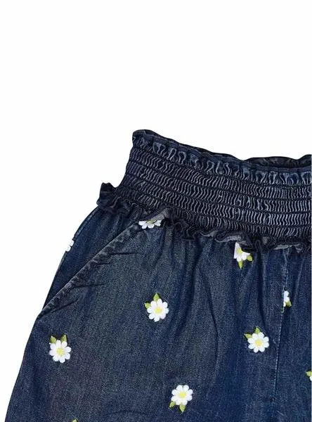 short mayoral margarita azul para niña
