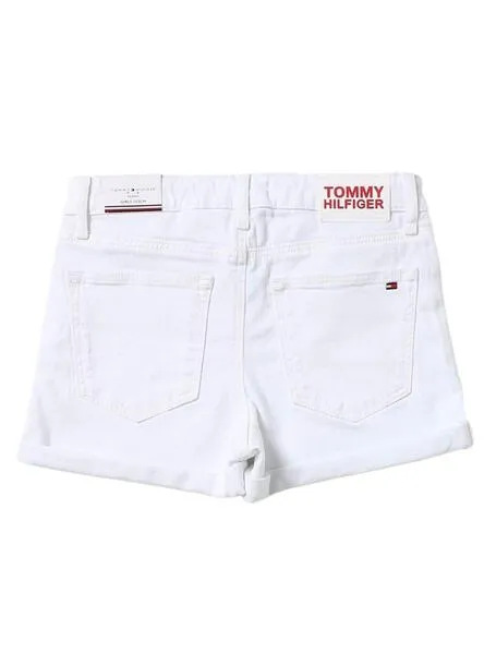 Short Tommy Hilfiger Nora Blanco para Niña