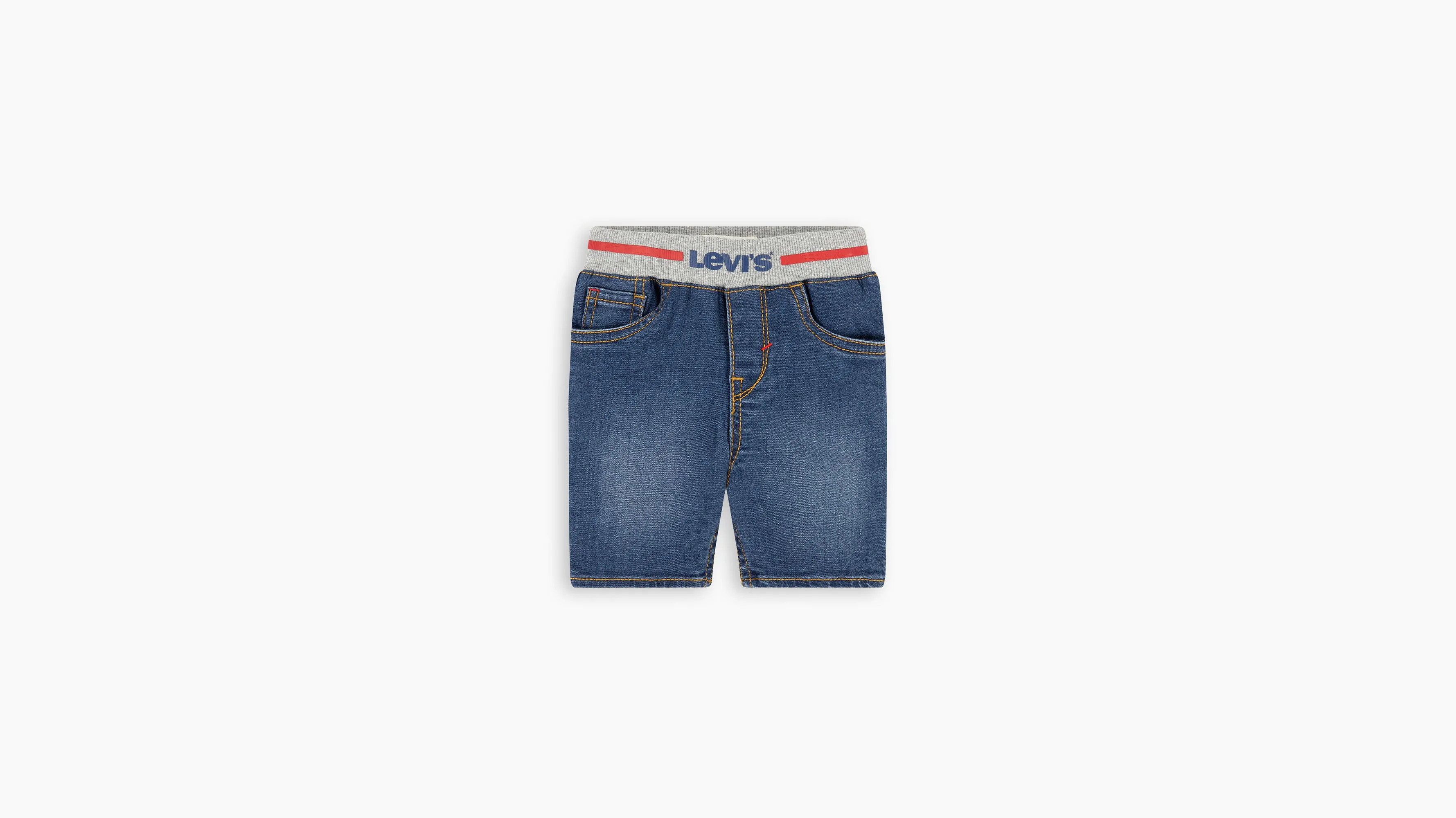 Shorts Para Bebé Pull On Rib