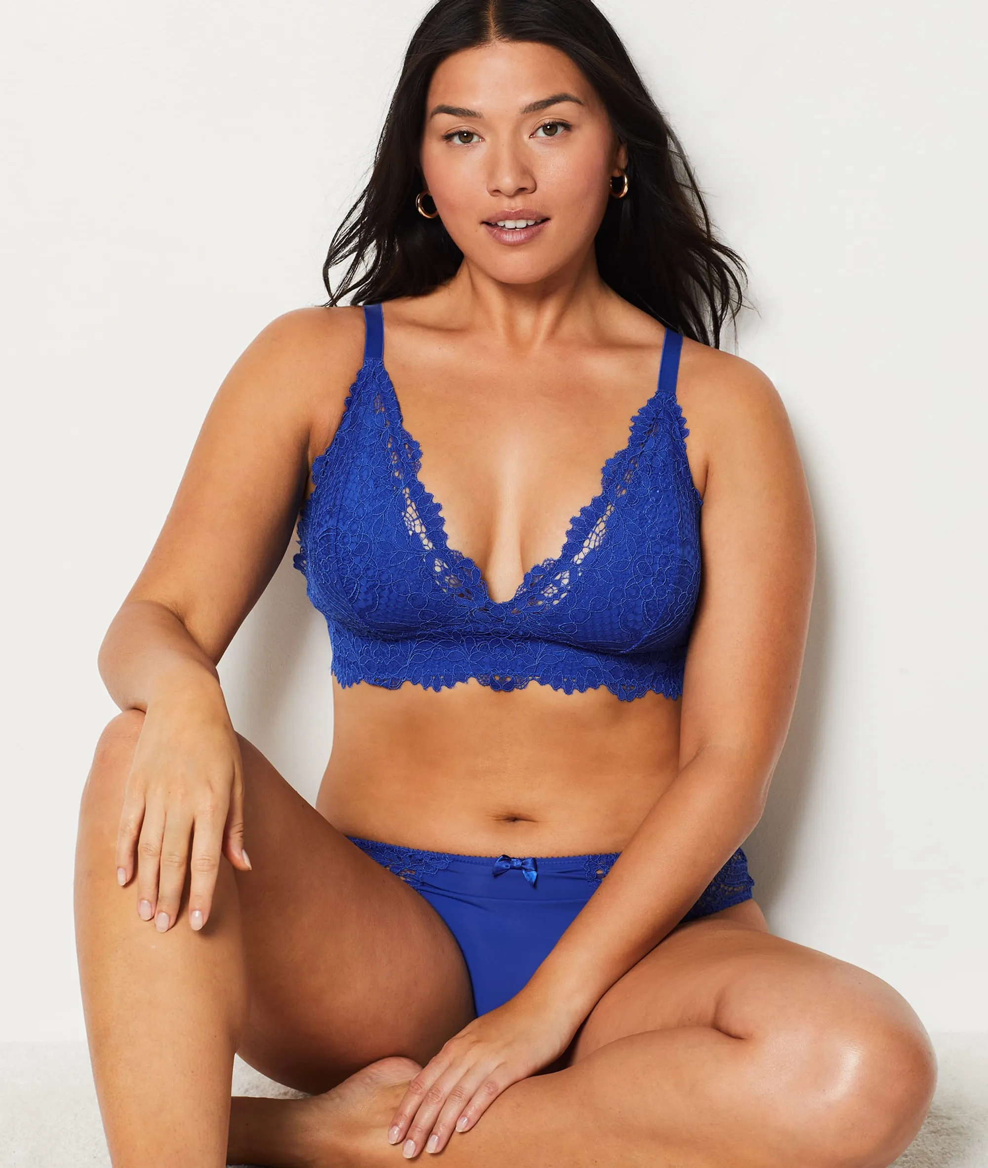 SOUTIENGORGE N.8  LE TRIANGLE SANS ARMATURES SUCCESS INDIGO  ETAM