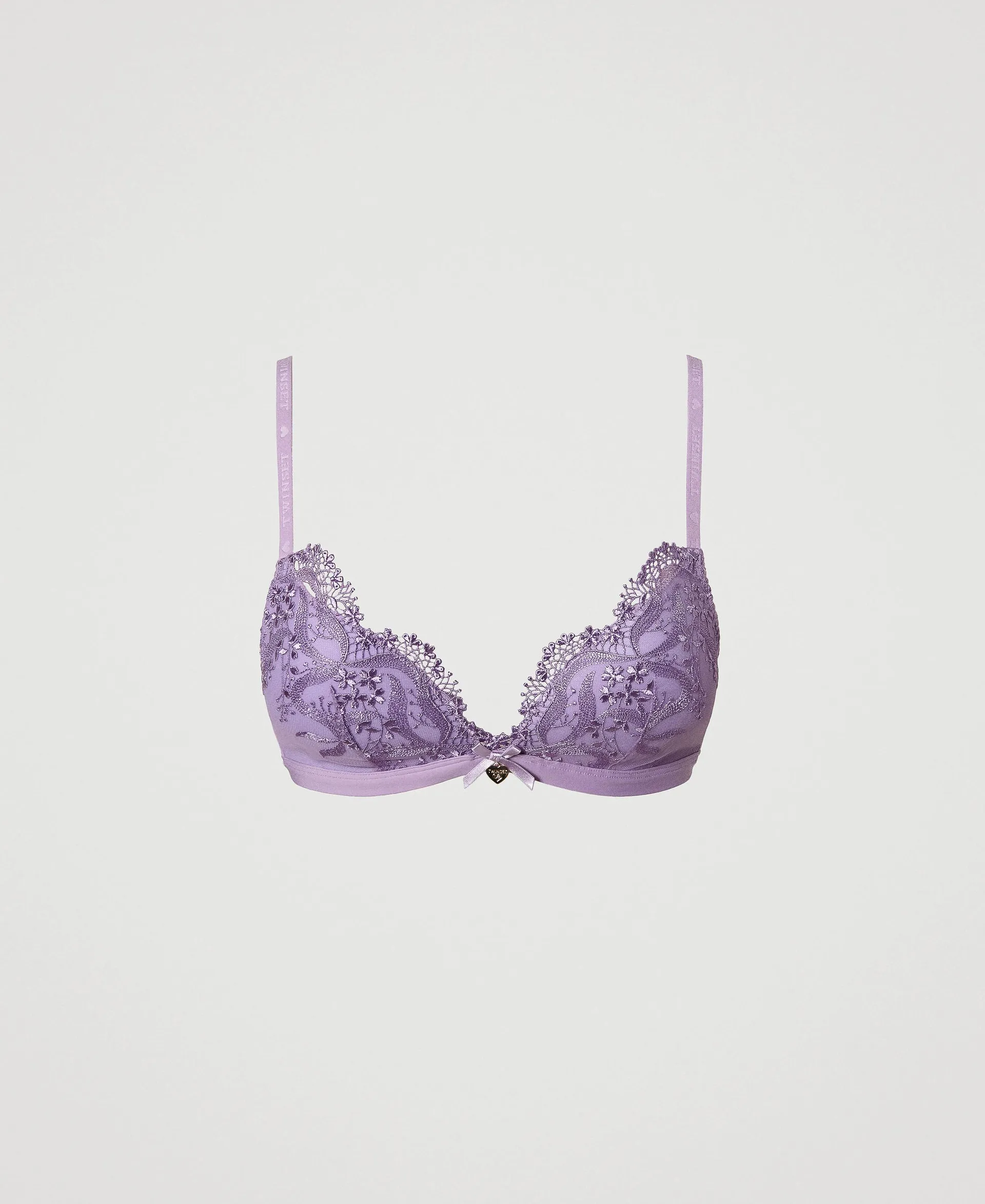 SOUTIENGORGE TRIANGLE EN TULLE MACRAM&EACUTE;