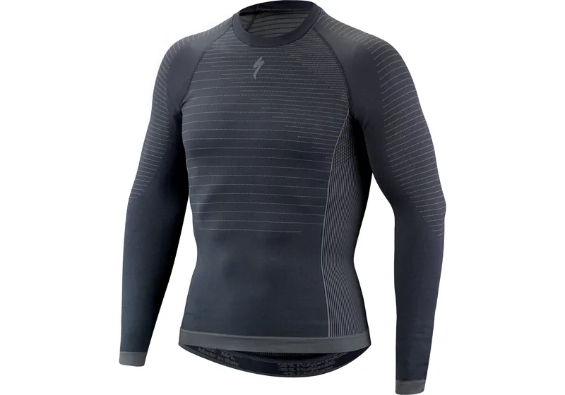 SPECIALIZED SEAMLESS UNDERWEAR LS DKGRY M/L