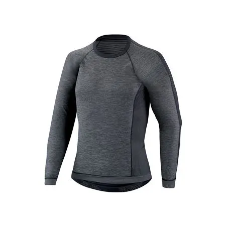 SPECIALIZED SEAMLESS UNDERWEAR LS W/PROT DKGRY XL/XXL