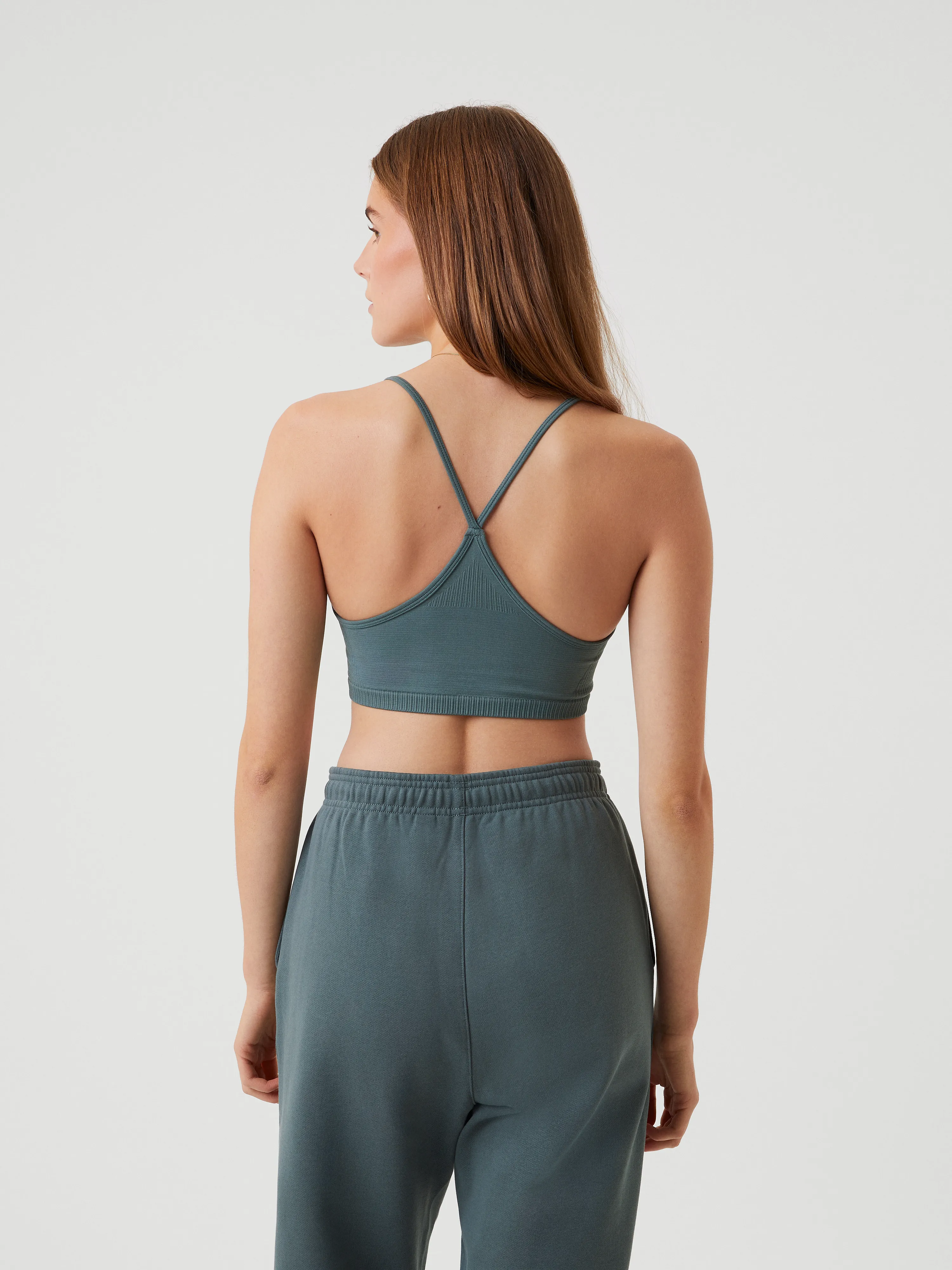 Studio Seamless Spaghetti Strap Bra