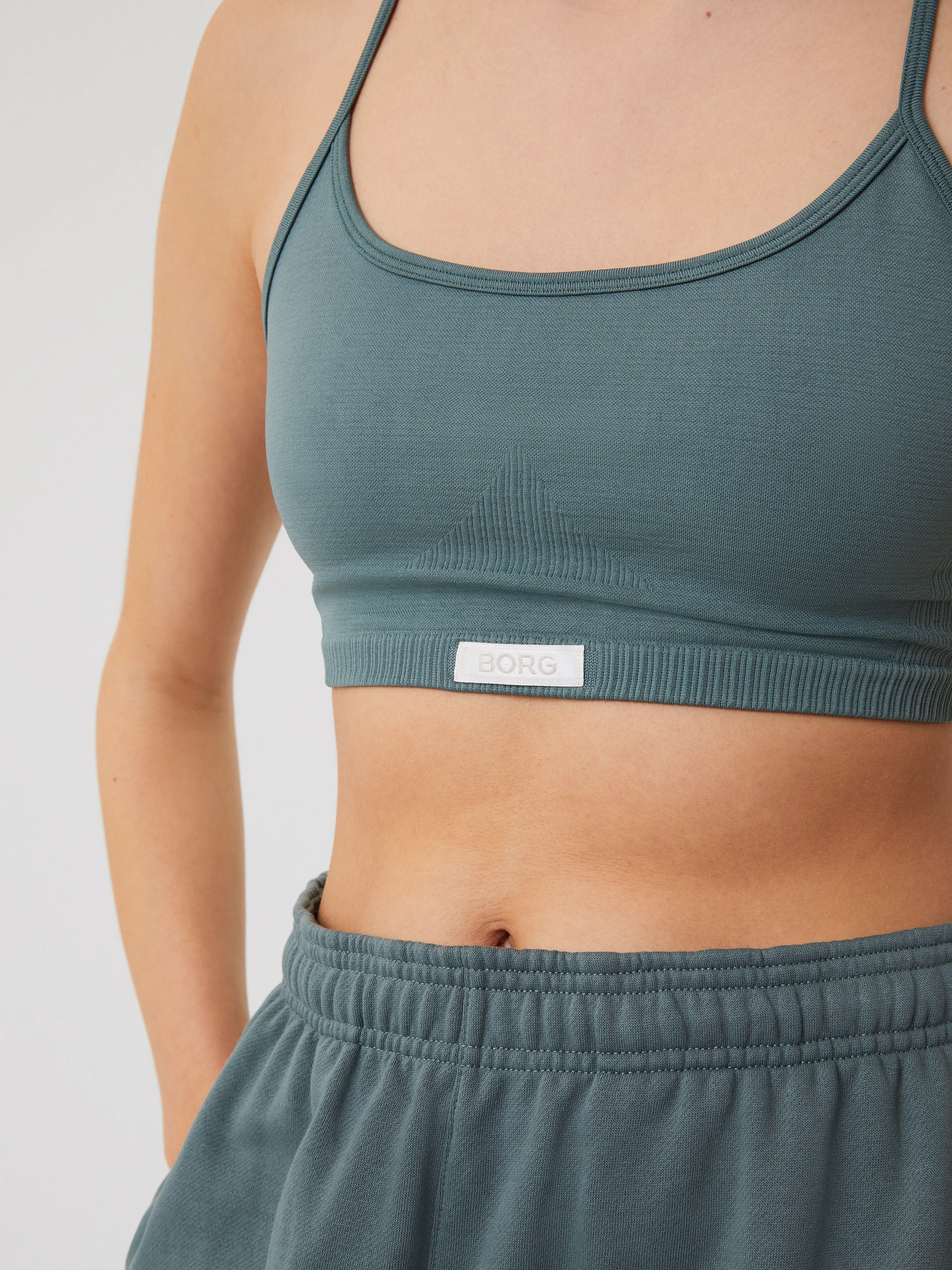 Studio Seamless Spaghetti Strap Bra