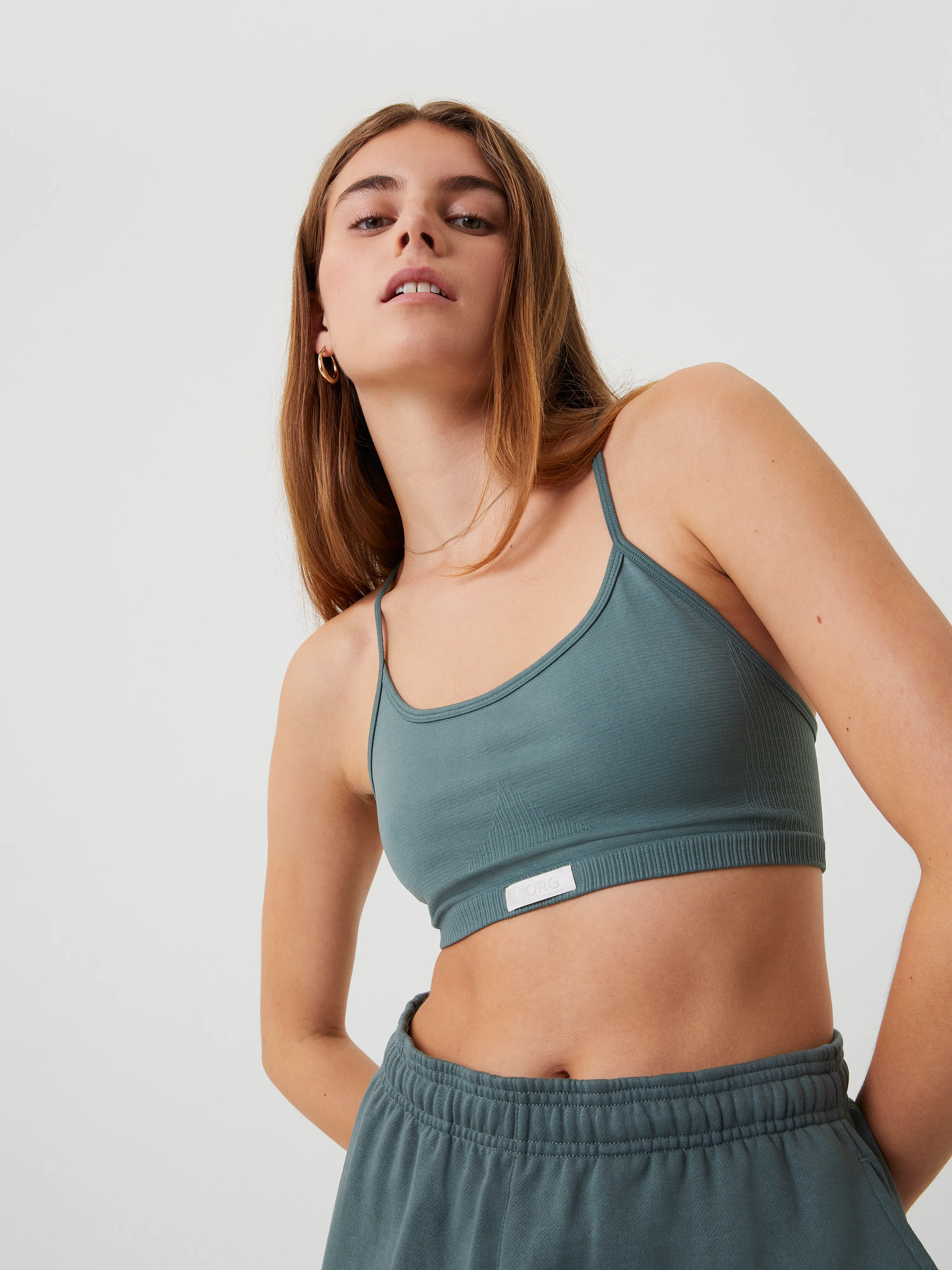Studio Seamless Spaghetti Strap Bra