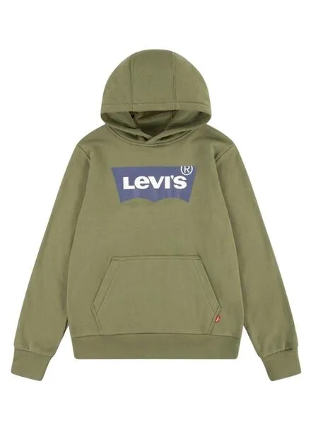 Sudadera Levis Batwing Verde Para Niño