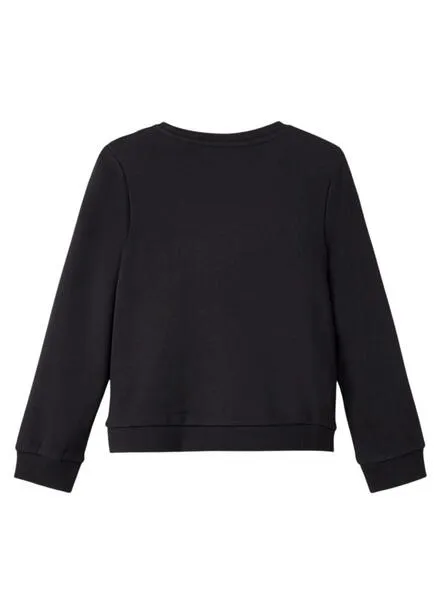 Sudadera Name It Wild Negra Para Niña