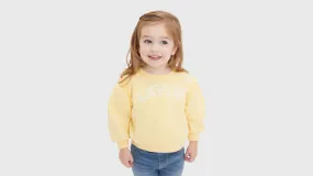 Sudadera Para Bebé Balloon Sleeve Crewneck