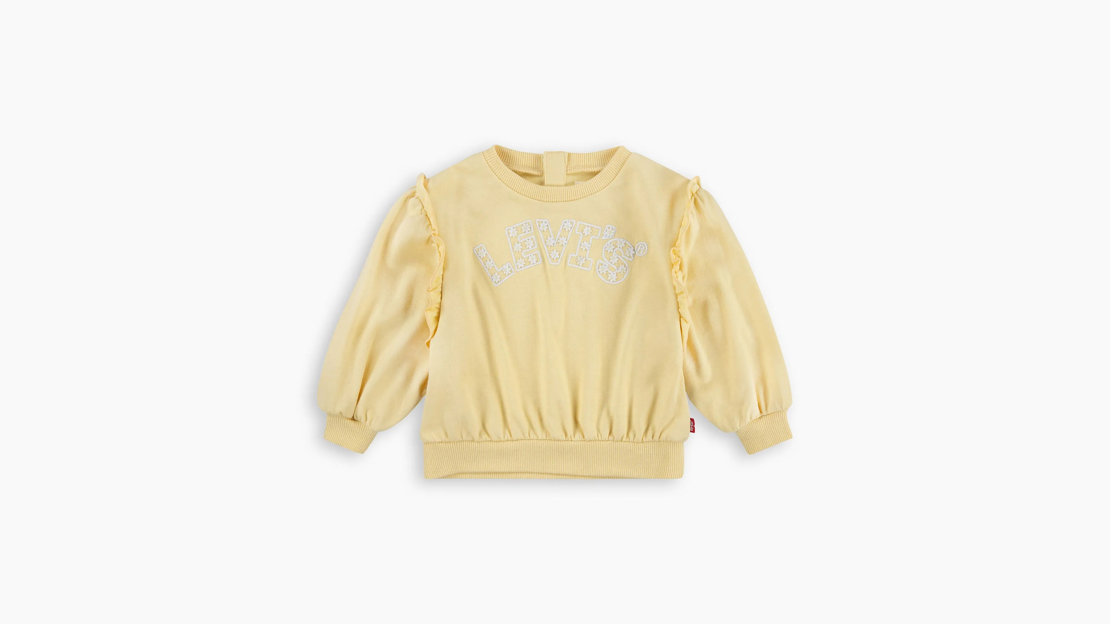 Sudadera Para Bebé Balloon Sleeve Crewneck
