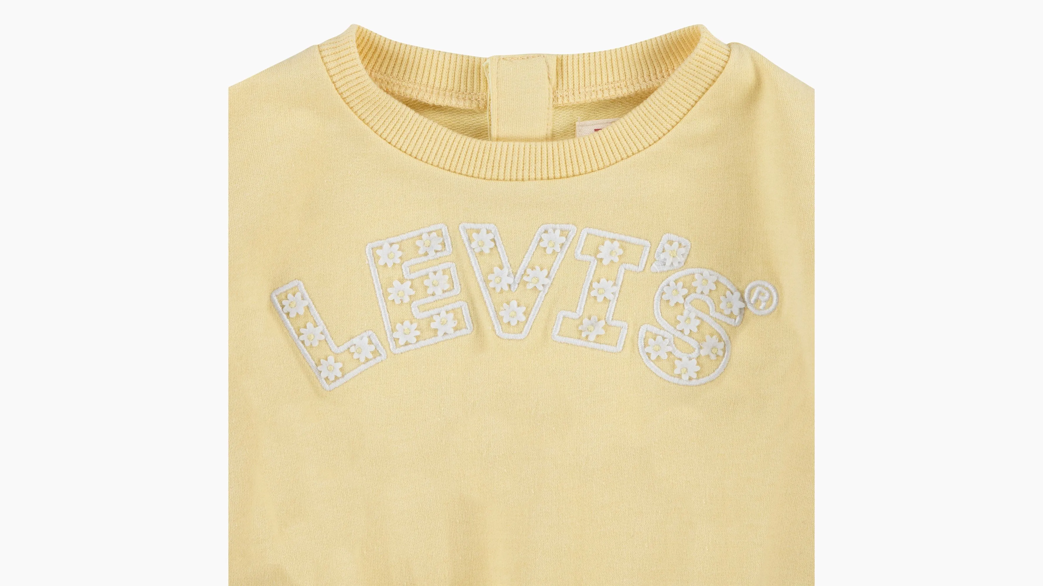 Sudadera Para Bebé Balloon Sleeve Crewneck