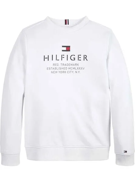 Sudadera Tommy Hilfiger Spring Blanco para Niño