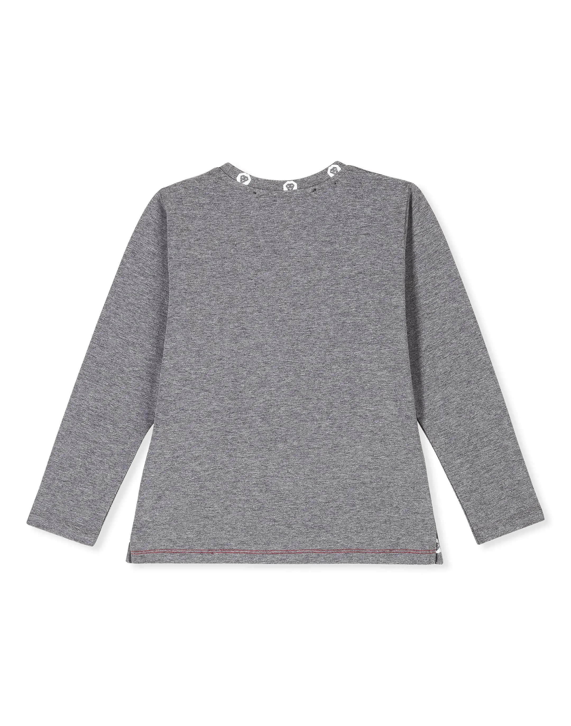TSHIRT ROUND NECK LS "ROYAL MINT"