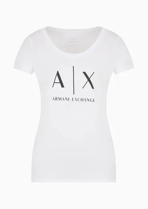 TSHIRT WOMEN WHITE ARMANI EXCHANGE
