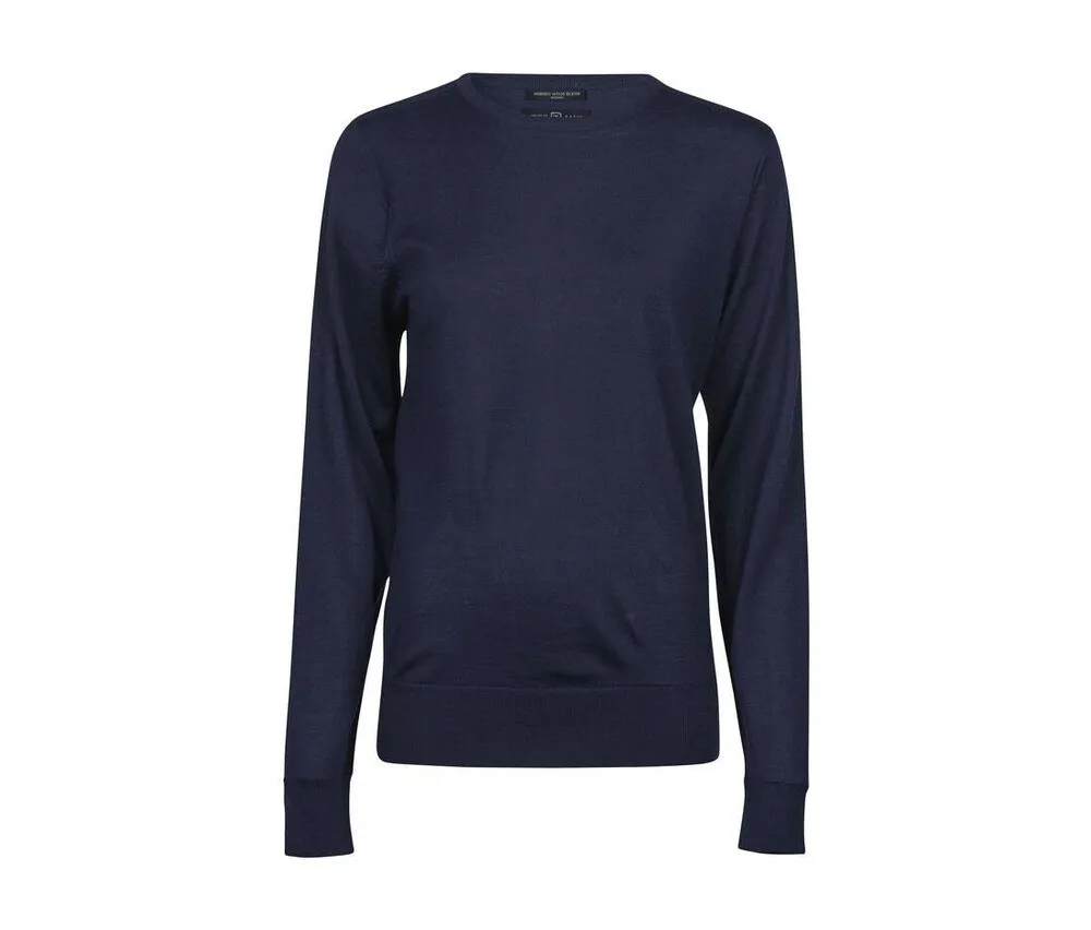TEE JAYS TJ6006  WOMENS CREW NECK  AZUL MARINO