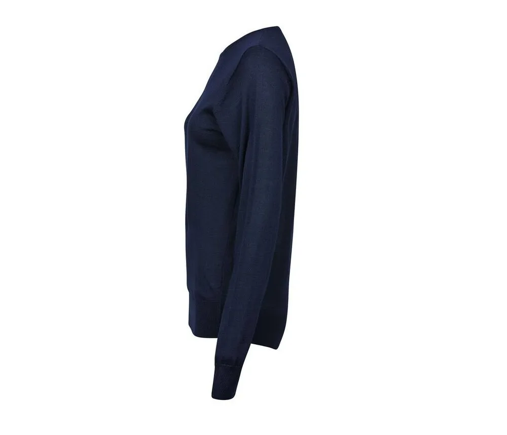 TEE JAYS TJ6006  WOMENS CREW NECK  AZUL MARINO