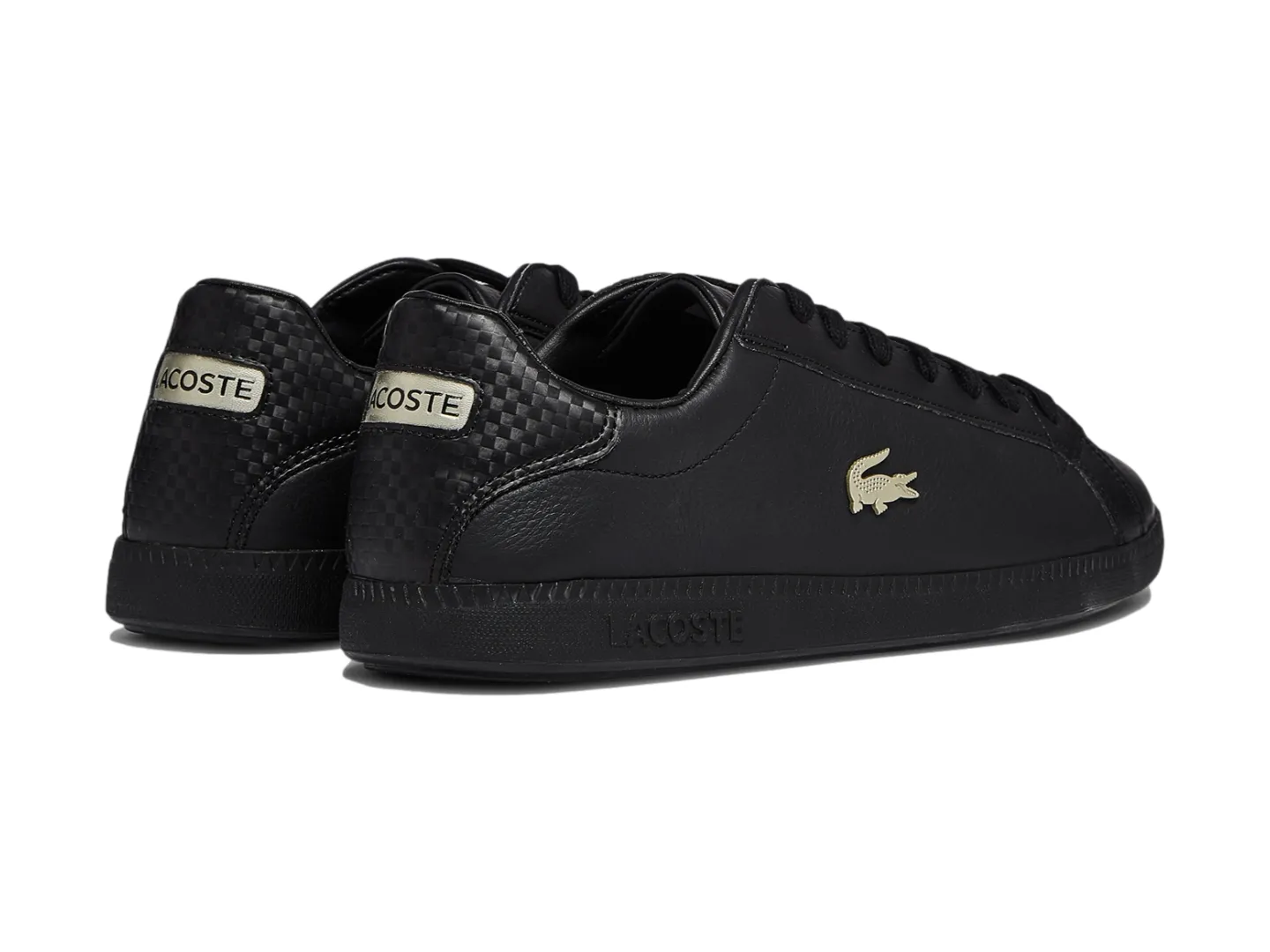 Tenis Lacoste Ma0011  Negro Para Hombre