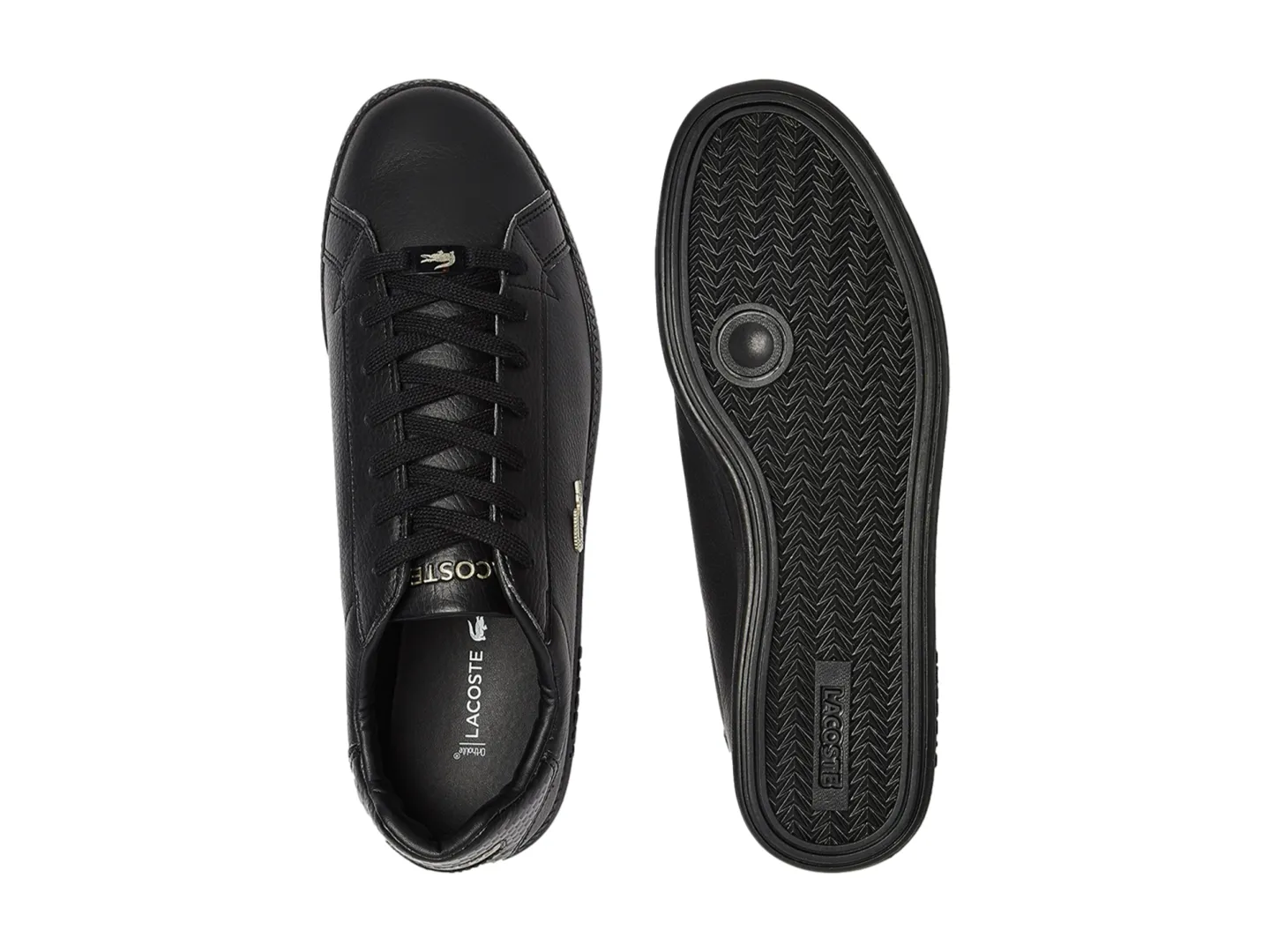 Tenis Lacoste Ma0011  Negro Para Hombre
