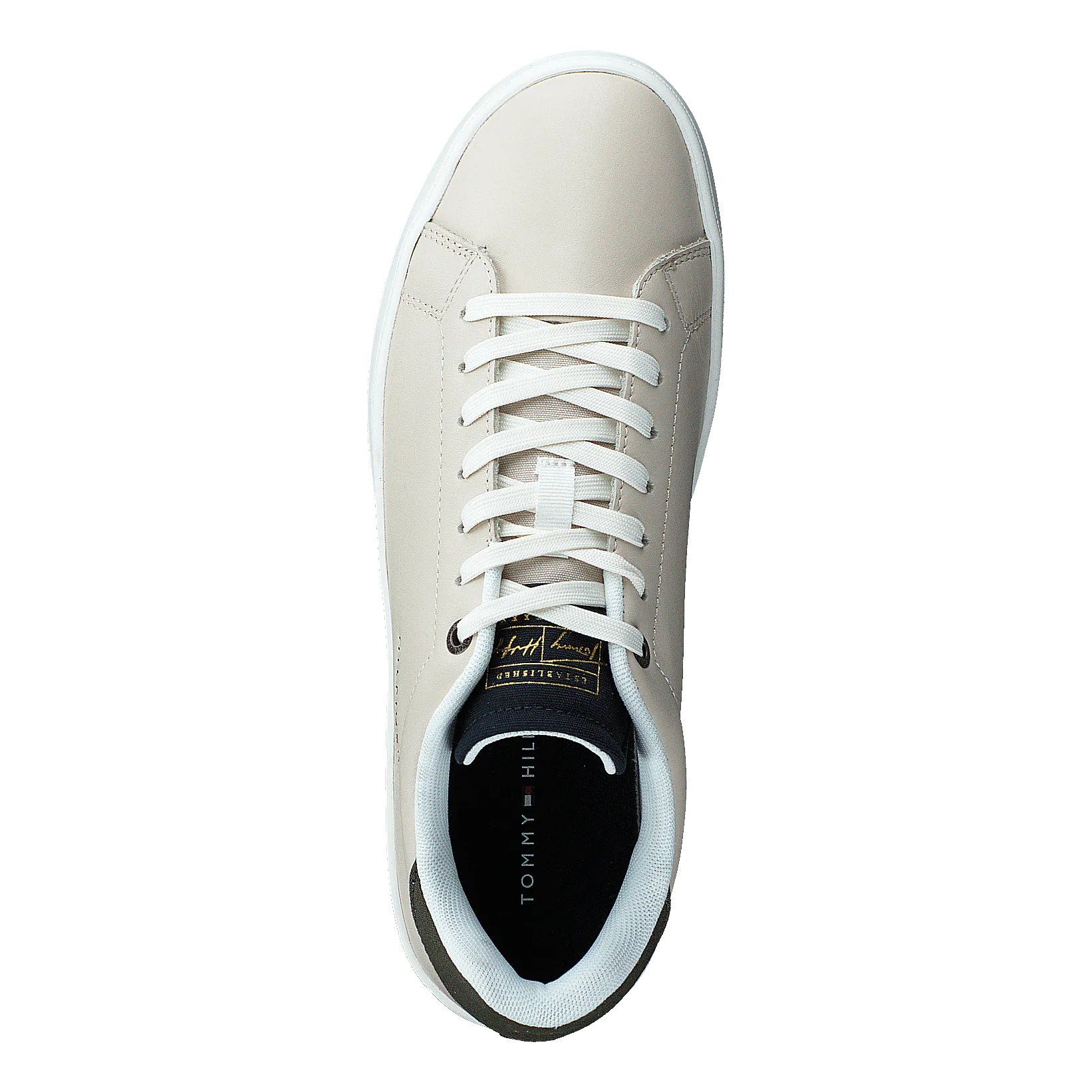 Tommy Hilfiger zapatos Retro Court Clean Cupsole Classic Beige