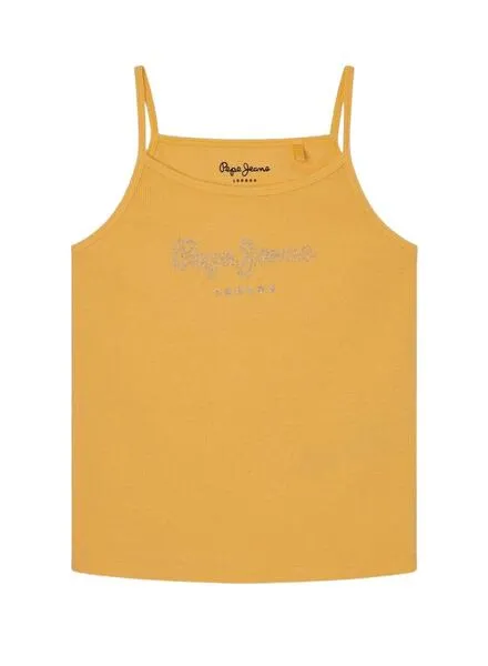 Top Pepe Jeans Anastasia Amarillo para Niña