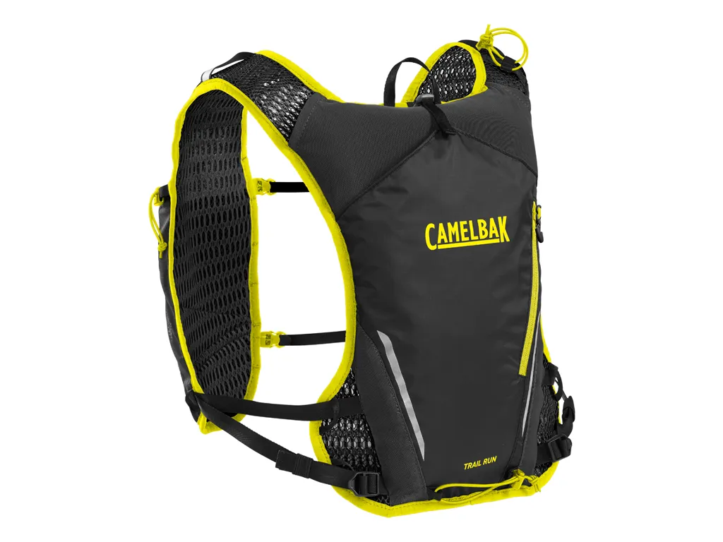 TRAIL RUN VEST 34oz BLACK/SAFETY YELLOW 1 L