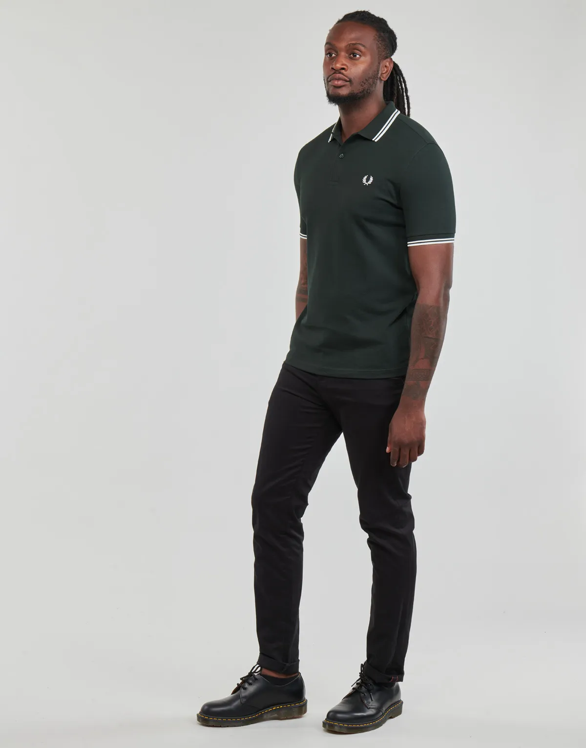 TWIN TIPPED FRED PERRY SHIRT