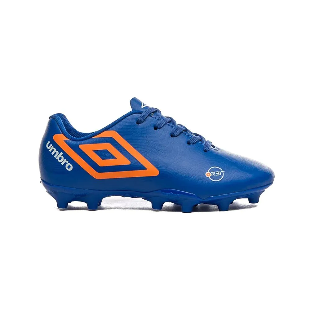 Umbro Futbol Campo Ninhos Orbit_Jr Royal/Naranja/Blanco