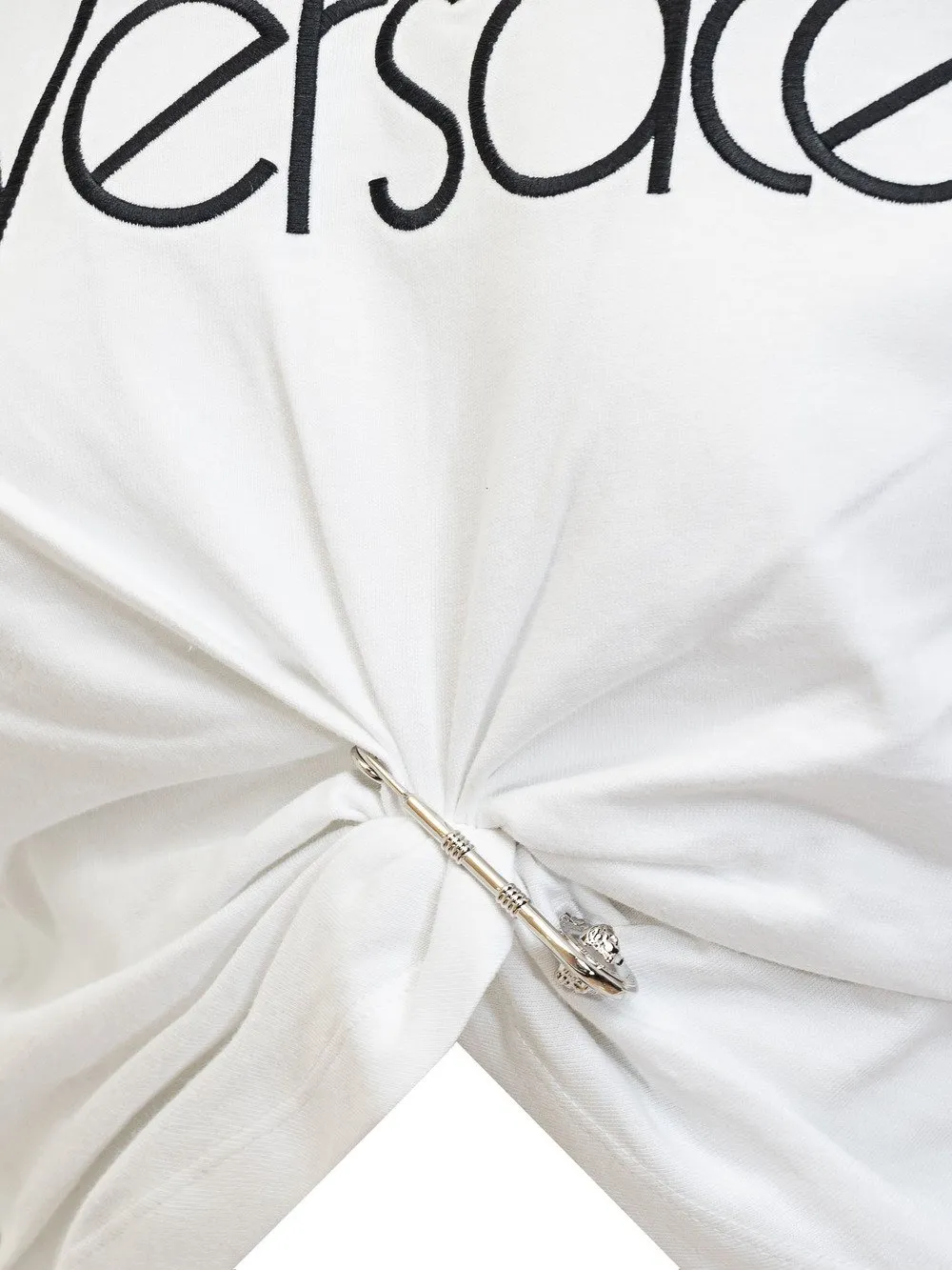 VERSACE VERSACE SAFETY PIN TSHIRT