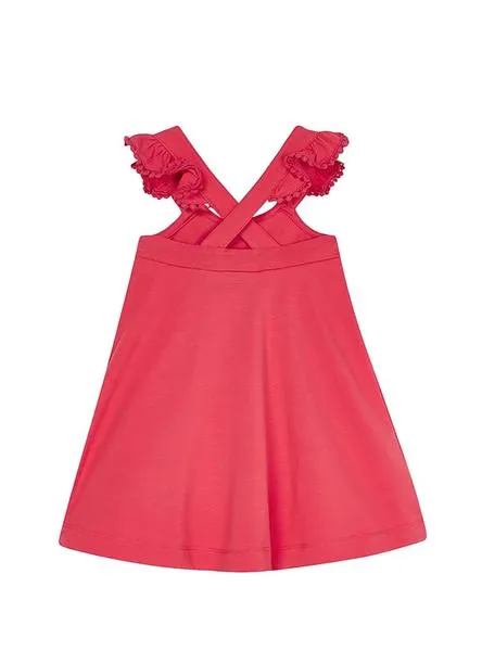 vestido mayoral parrot rosa para niña